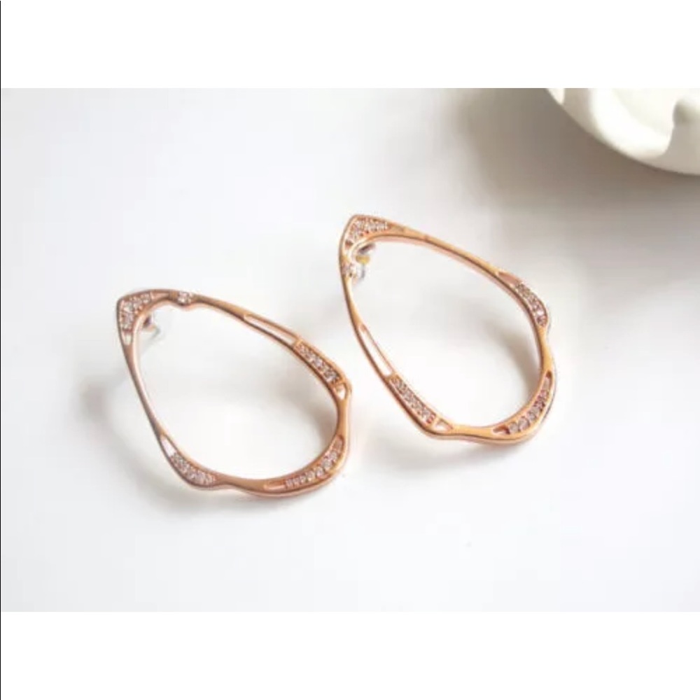 Kendra Scott Livi Frontal Hoop Earrings